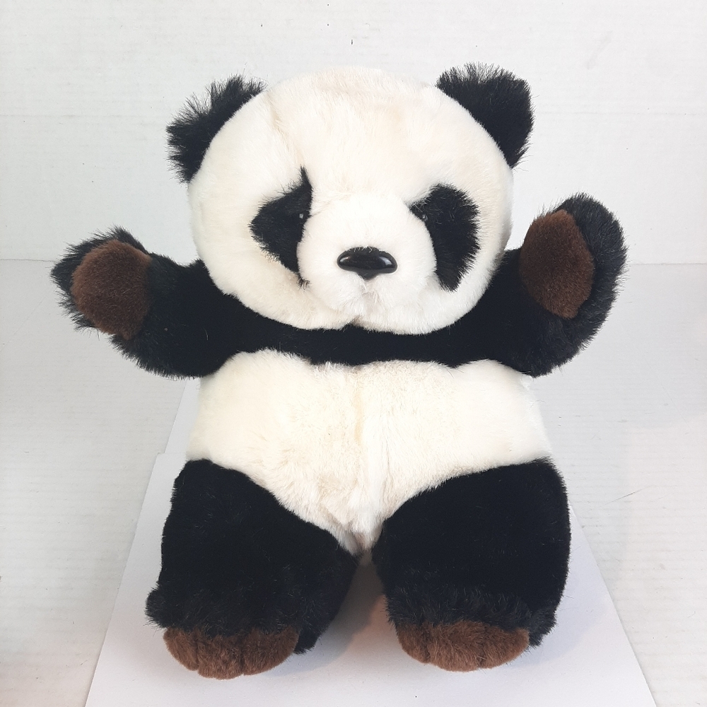 🔥1988 Geoffrey Panda Bear 12" Vintage Plush P5